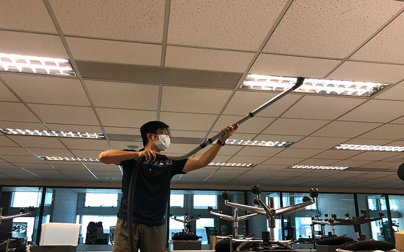 辦公室大掃除